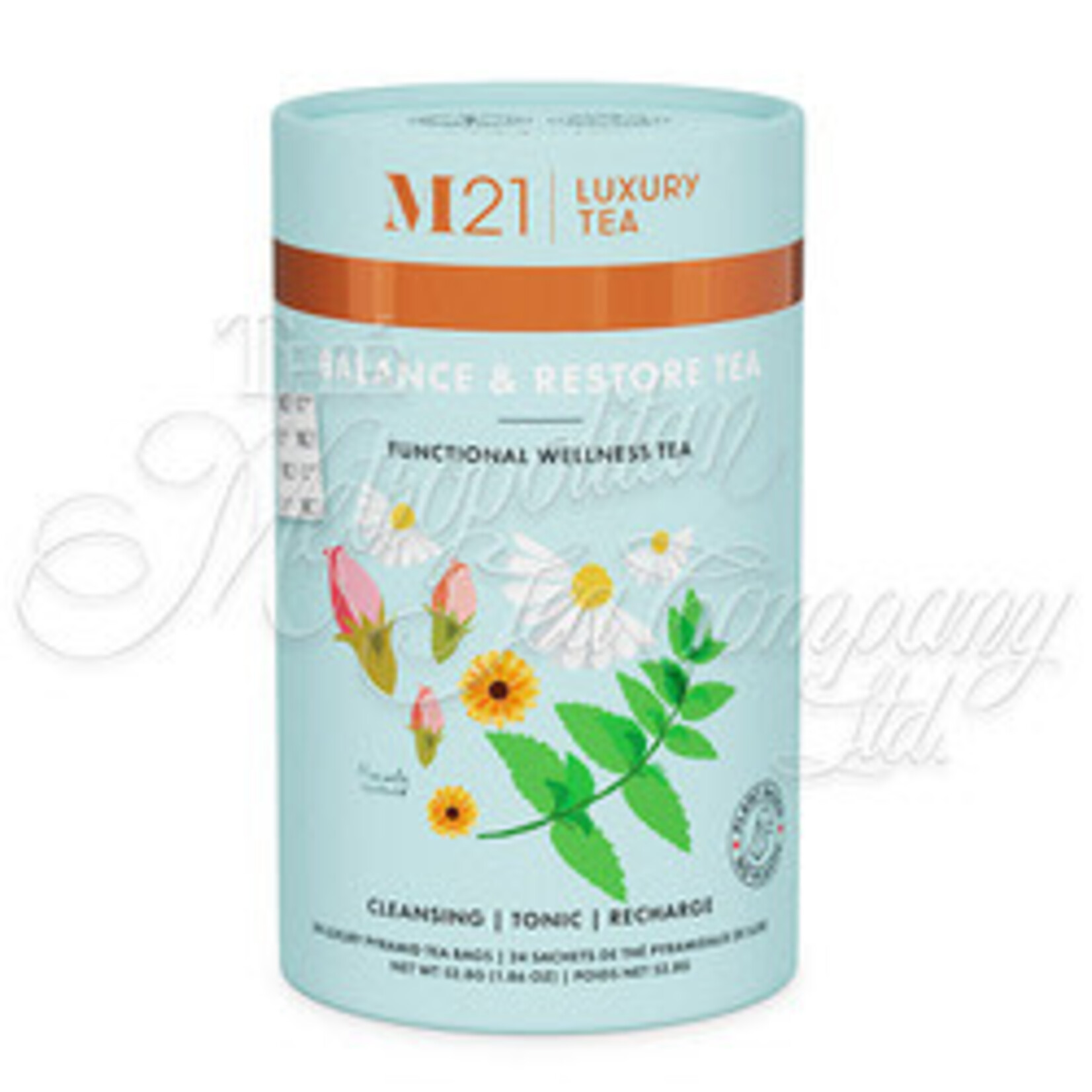 METROPOLITAN TEA METROPOLITAN TEA M21 SERIES BALANCE & RESTORE 24 BAGS