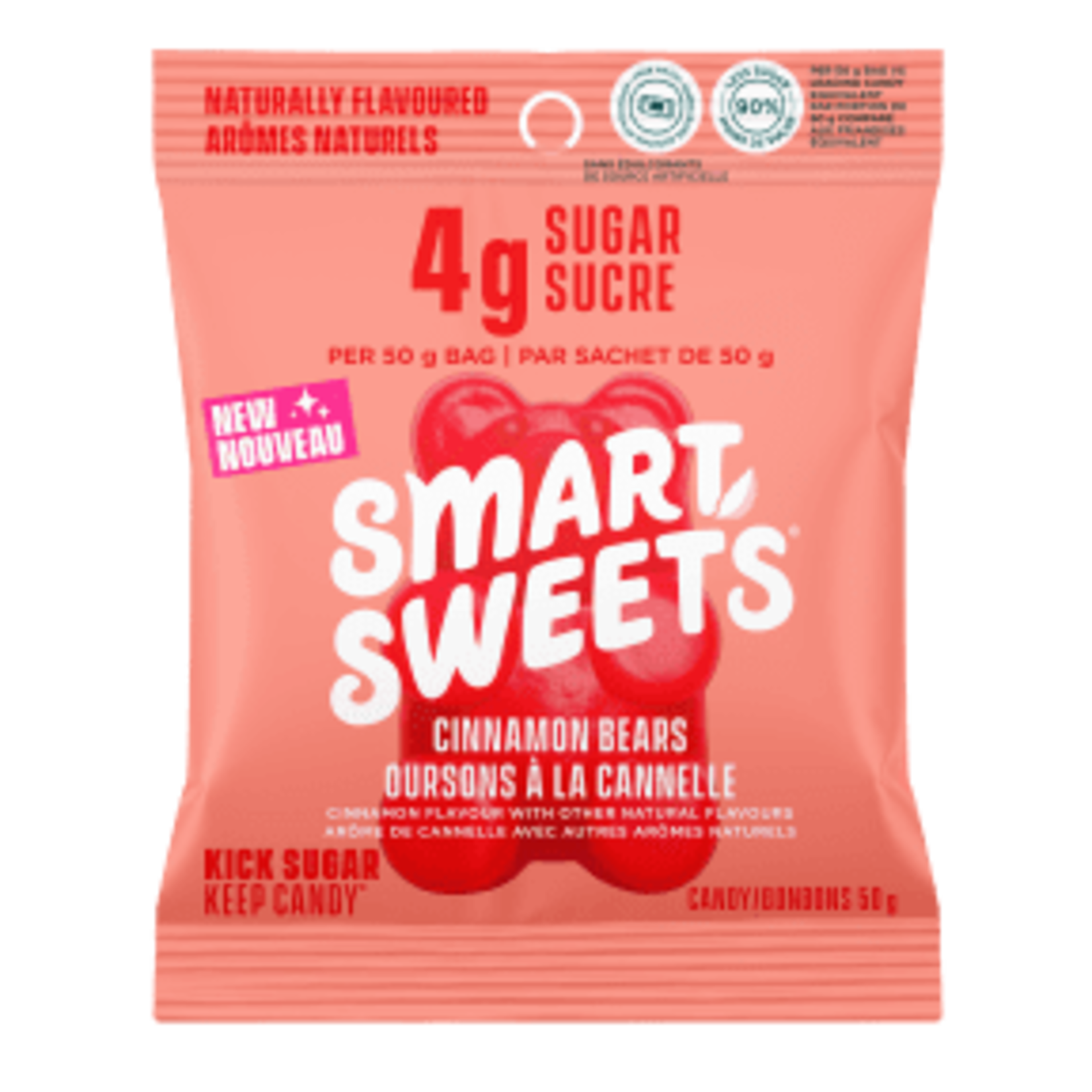 SMARTSWEETS SMART SWEETS CINNAMON BEARS 50G