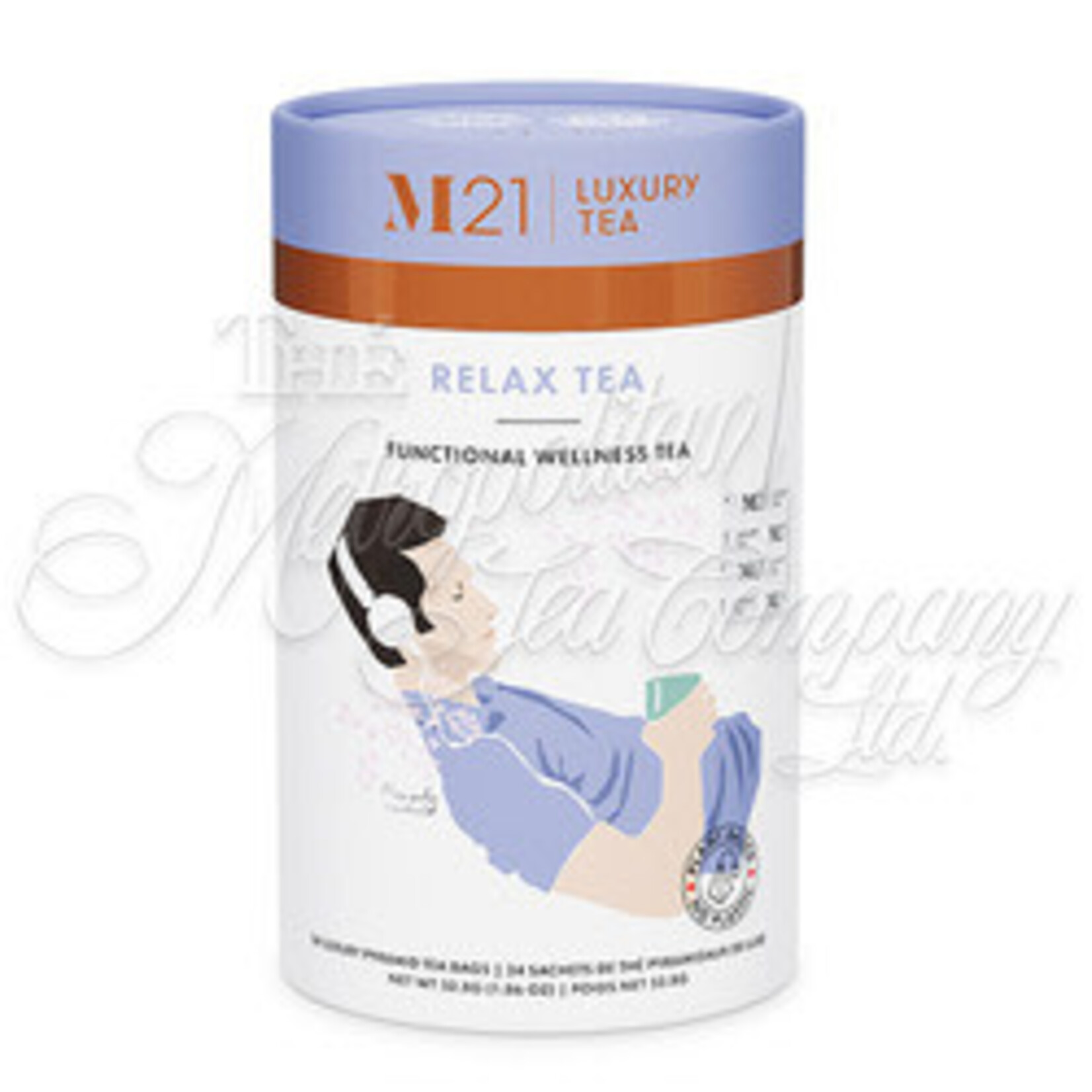 METROPOLITAN TEA METROPOLITAN TEA M21 SERIES RELAX TEA 12 BAGS (ORGANIC)
