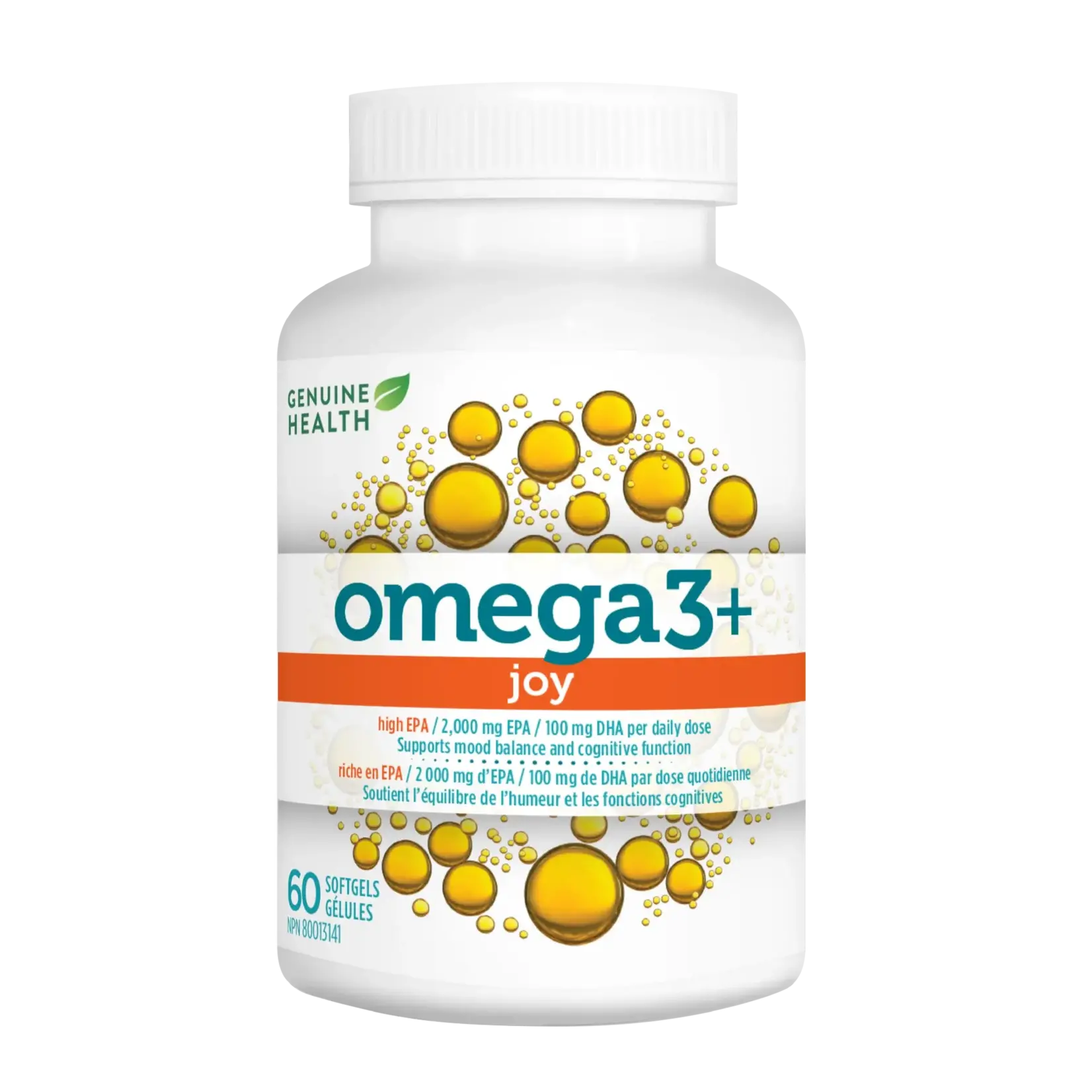 GENUINE HEALTH GENUINE HEALTH OMEGA3+ JOY 240 SOFTGELS