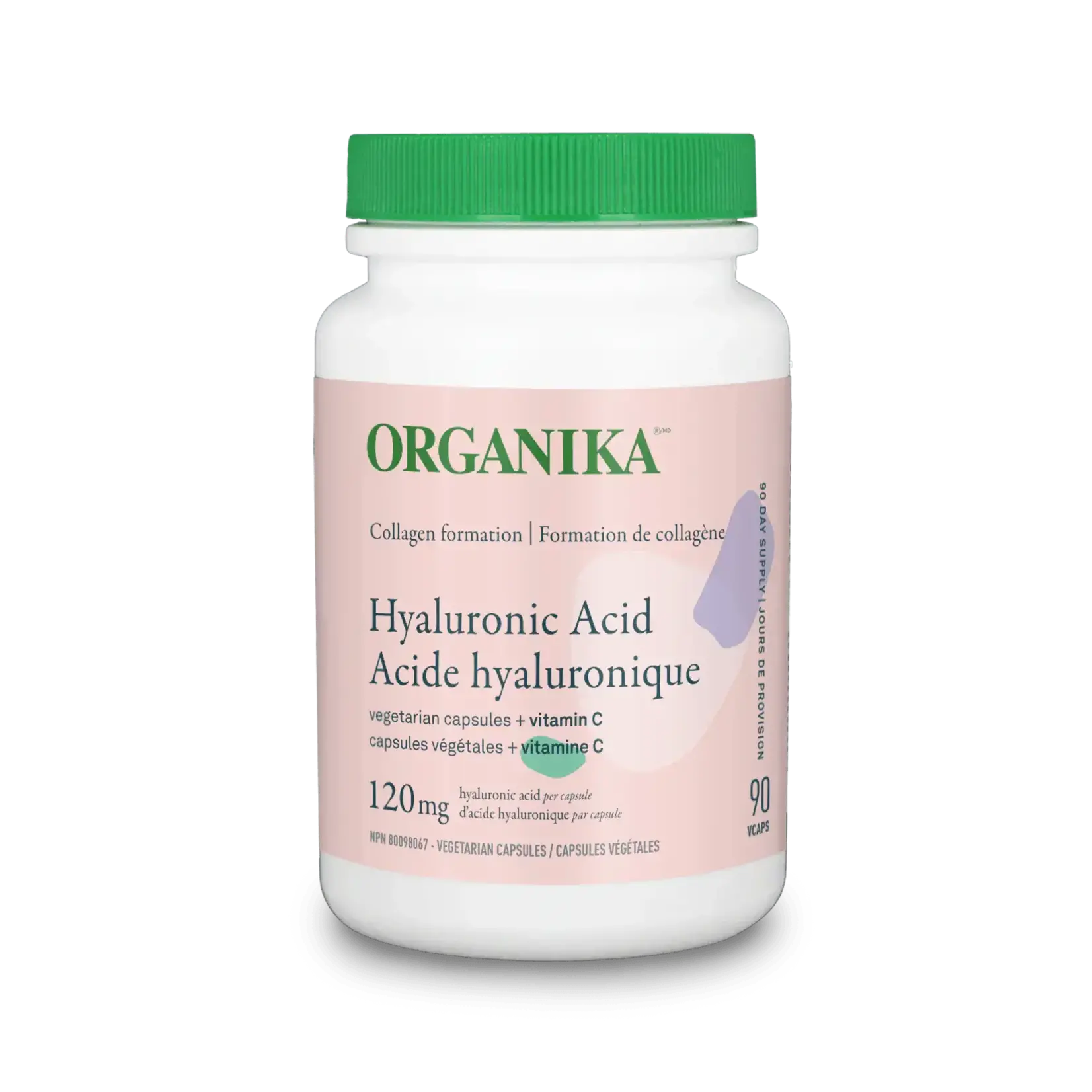 ORGANIKA ORGANIKA HYALURONIC ACID 120mg 90 VEGCAGS