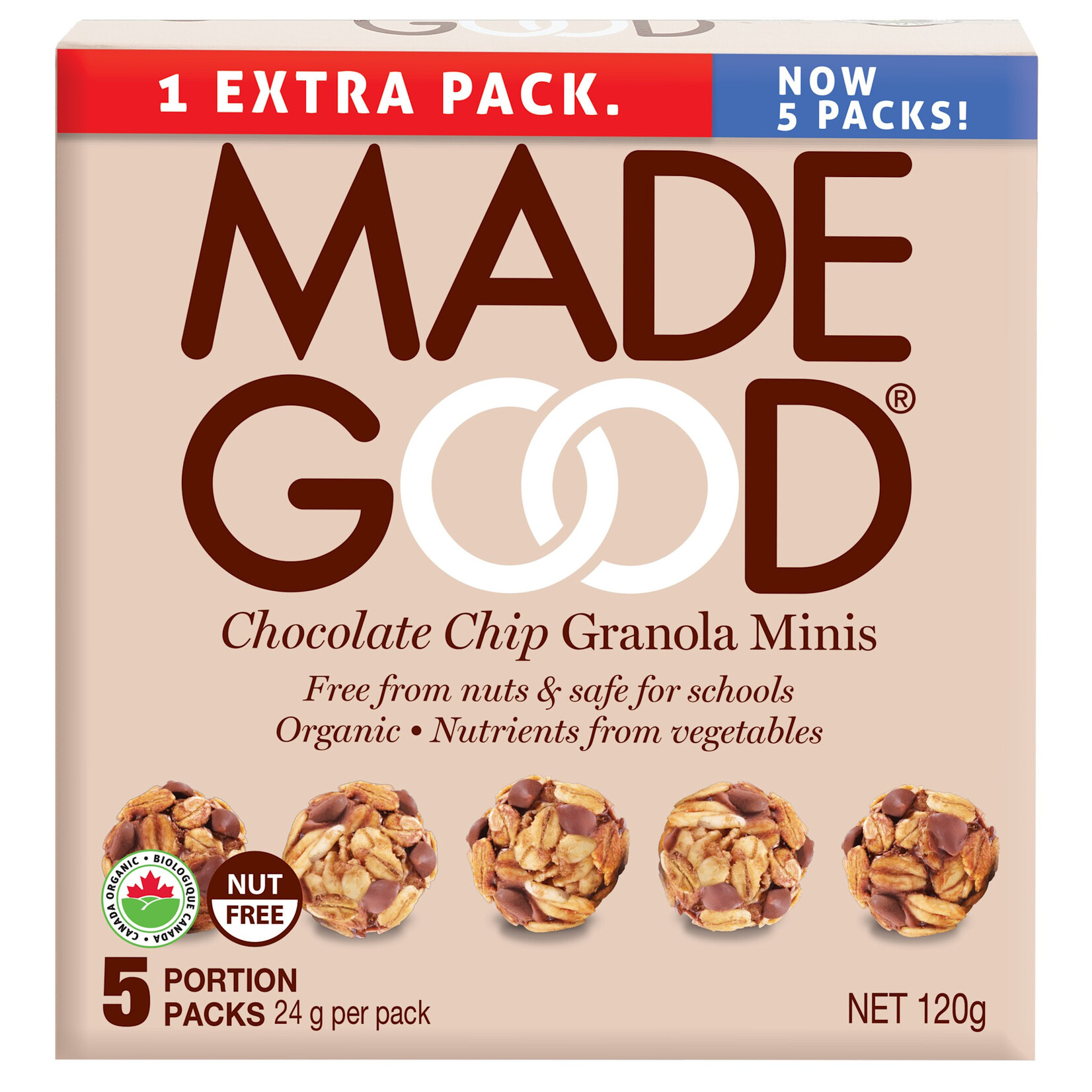 MADE GOOD MADE GOOD CHOCOLATE CHIP GRANOLA MINIS POUCH