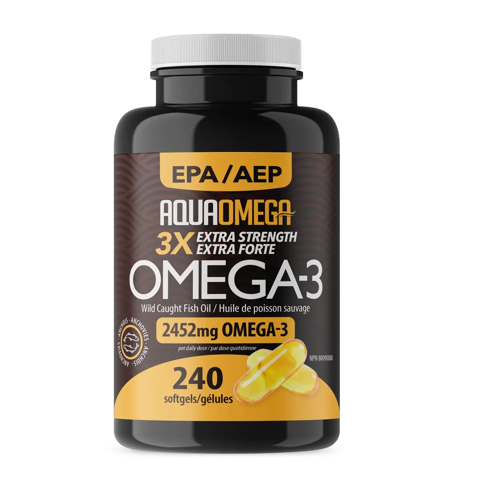 AQUAOMEGA AQUAOMEGA DAILY MAINTENANCE EPA 3X 240 SOFTGELS