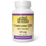 NATURAL FACTORS NATURAL FACTORS COQ10 60MG 120 VEGICAPS