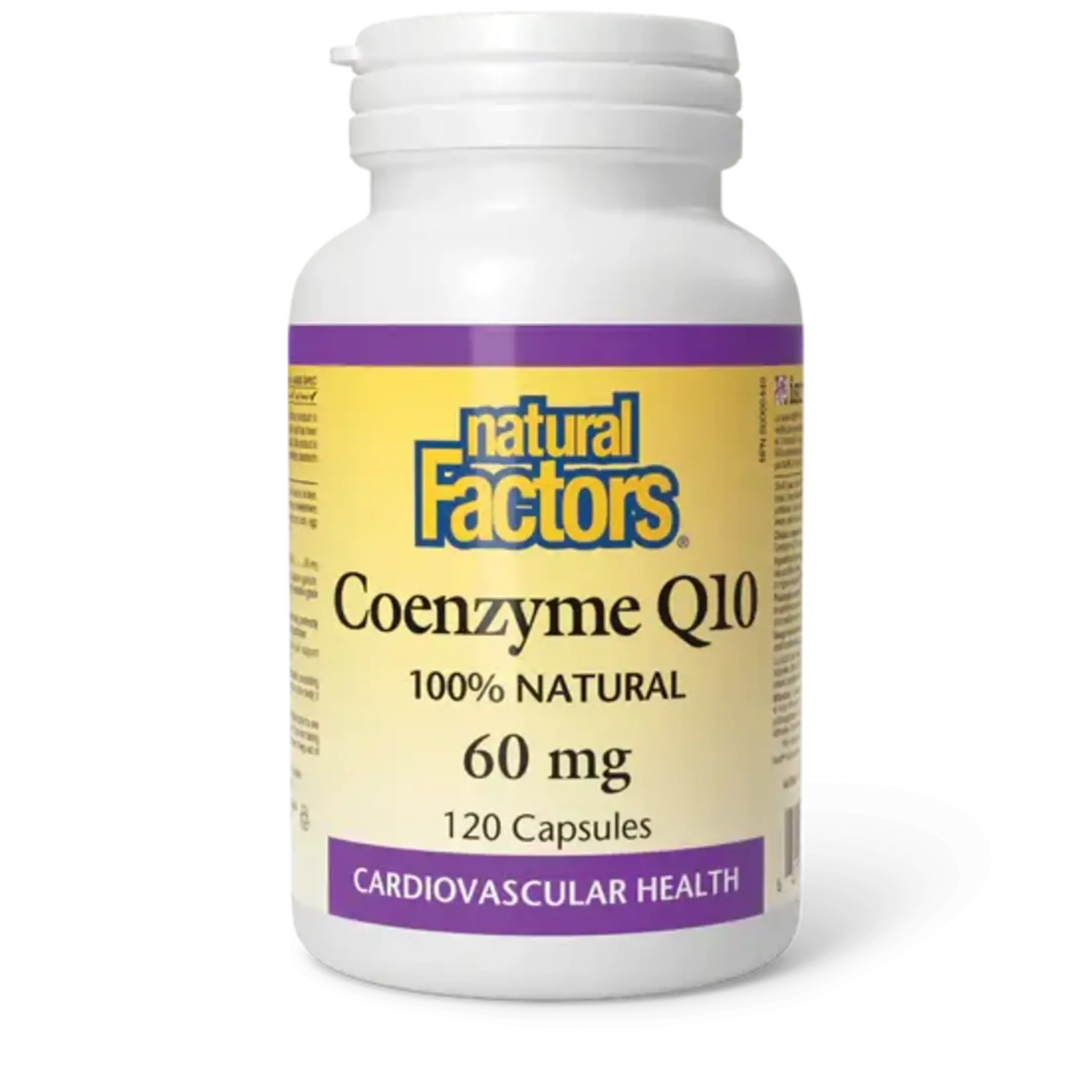NATURAL FACTORS NATURAL FACTORS COQ10 60MG 140 VEGICAPS (BONUS SIZE)