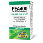NATURAL FACTORS NATURAL FACTORS PEA400 90 VEG CAPS