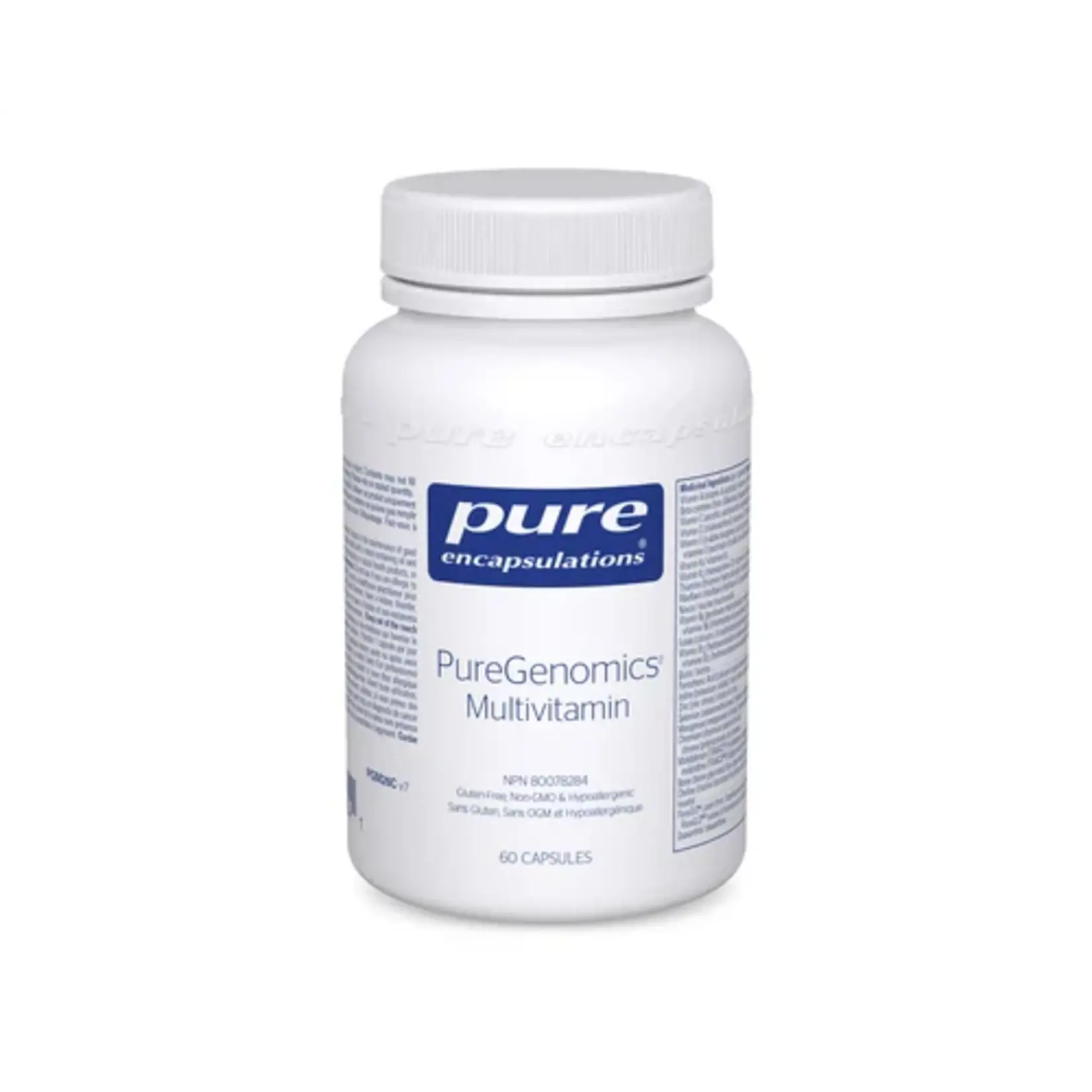 PURE ENCAPSULATIONS PURE ENCAPSULATIONS PUREGENOMICS MULTI 60 VEGICAPS