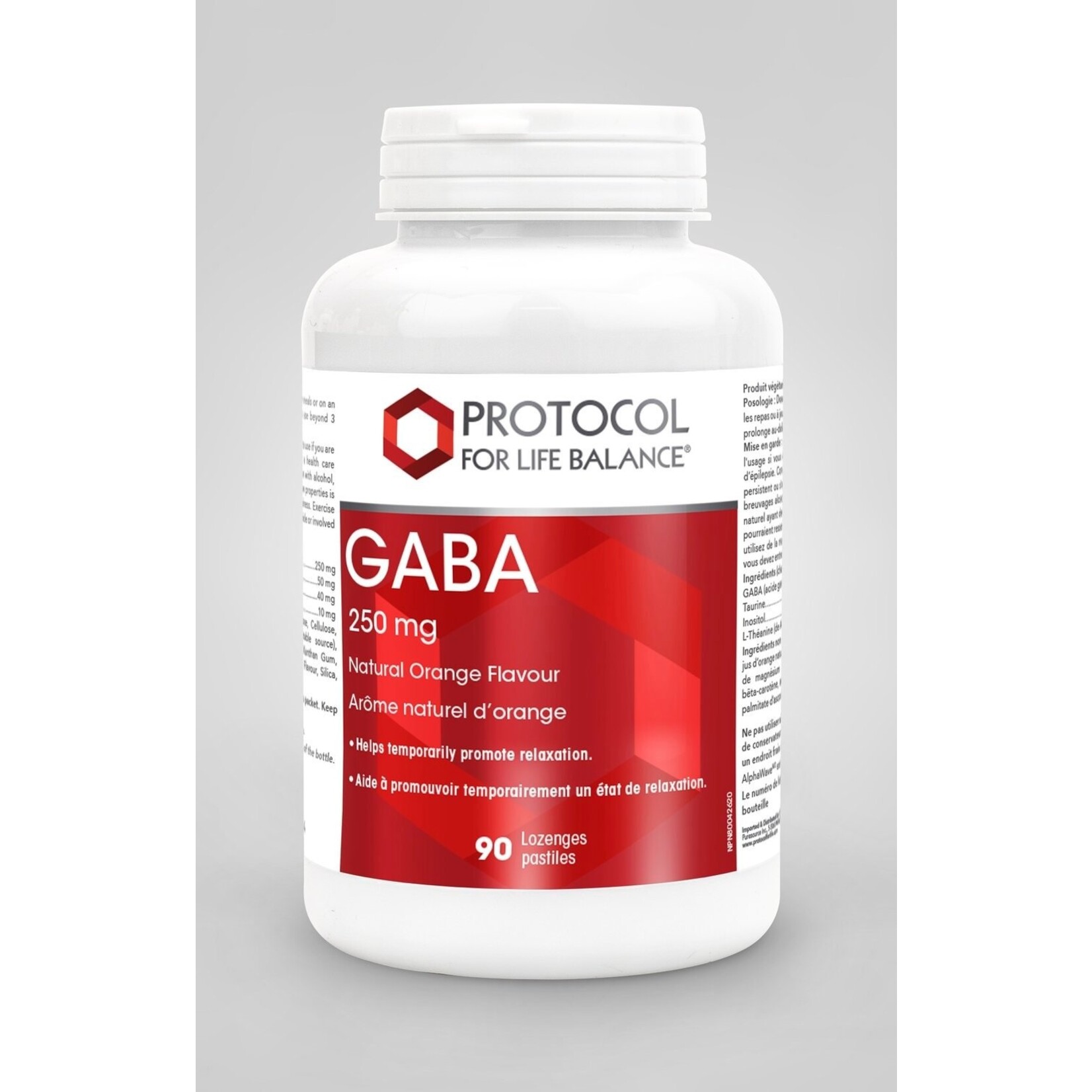 PROTOCOL PROTOCOL GABA 250MG 90 LOZENGES