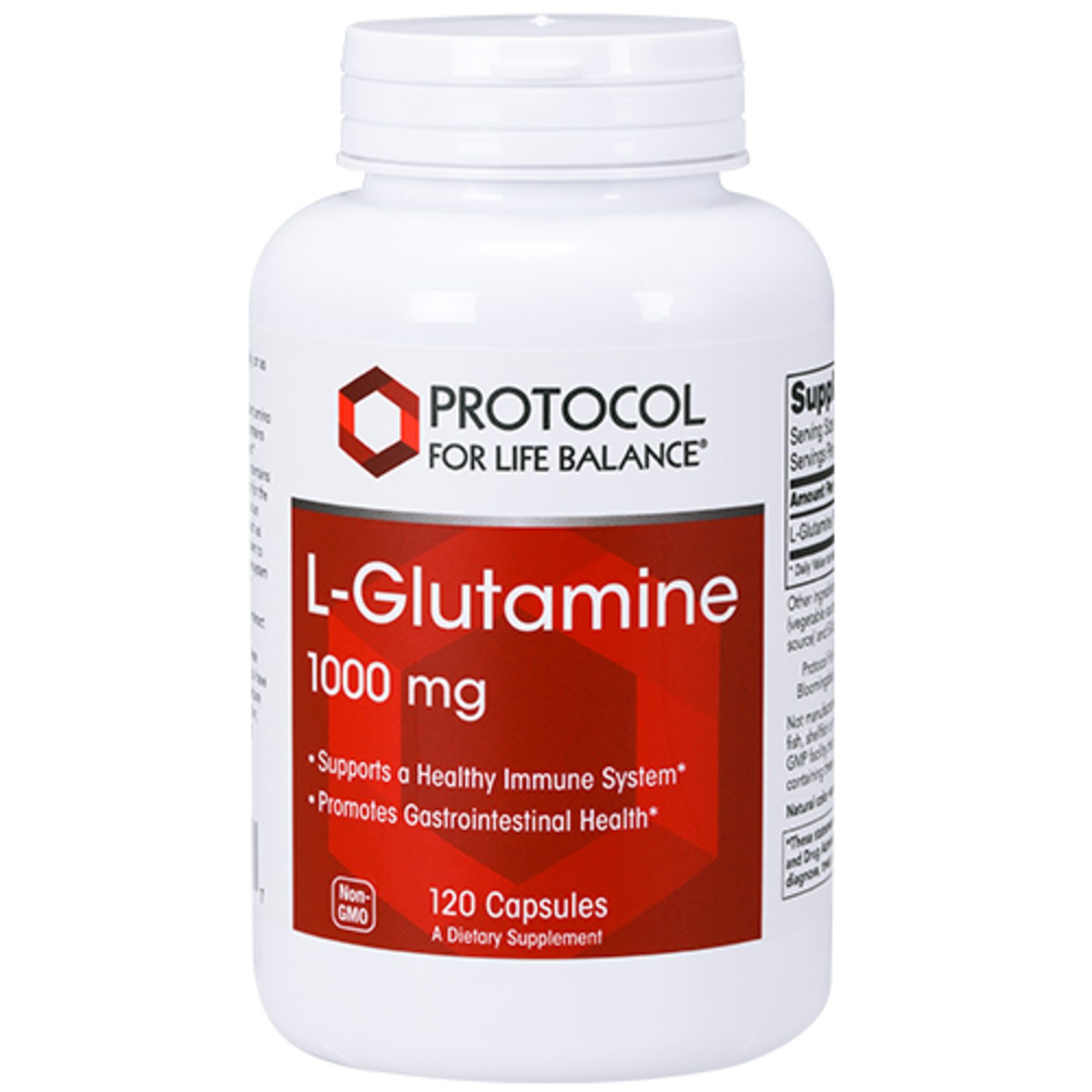 PROTOCOL PROTOCOL L-GLUTAMINE 1000MG 120 CAPS
