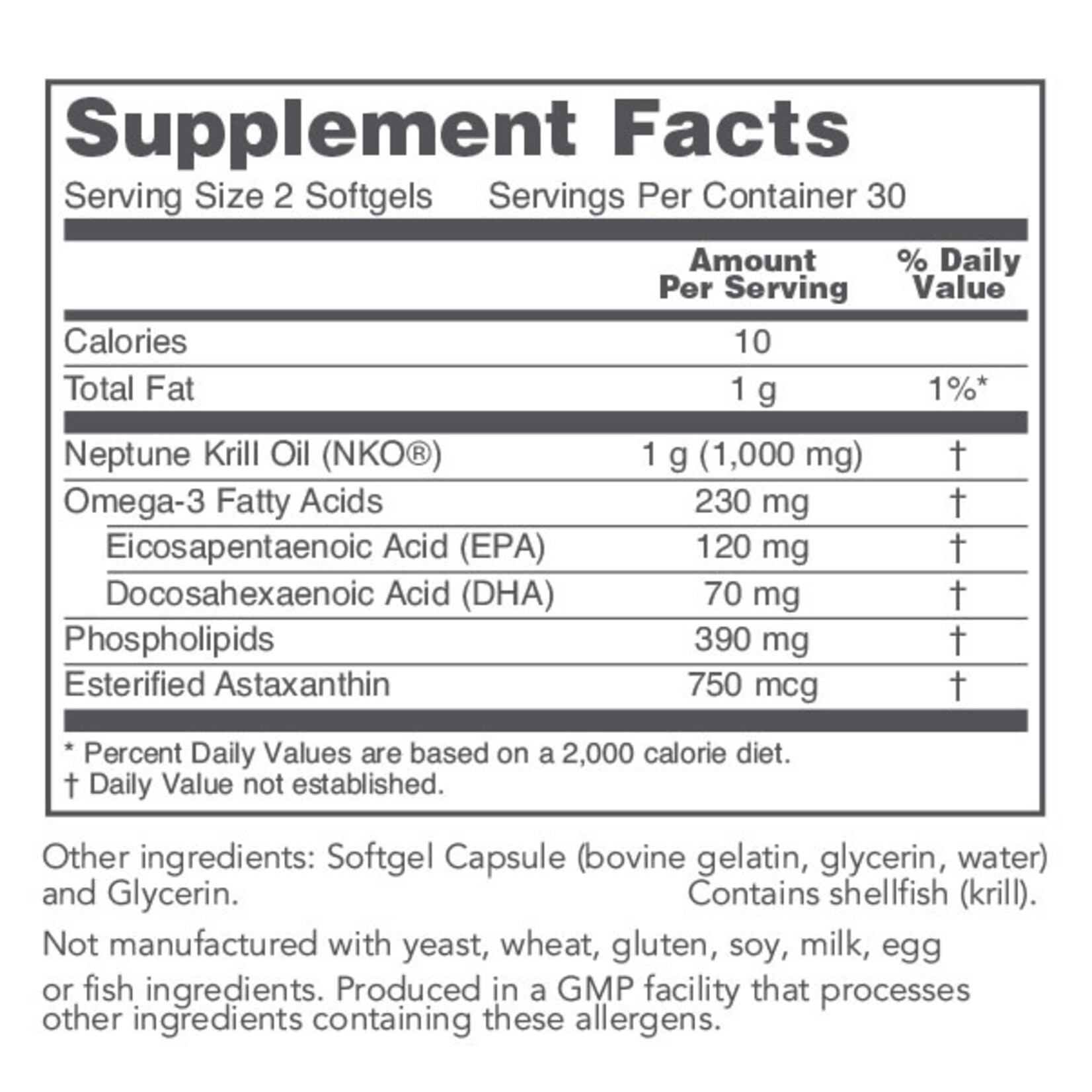 PROTOCOL PROTOCOL NEPT KRILL OIL 500MG 60 SOFTGELS