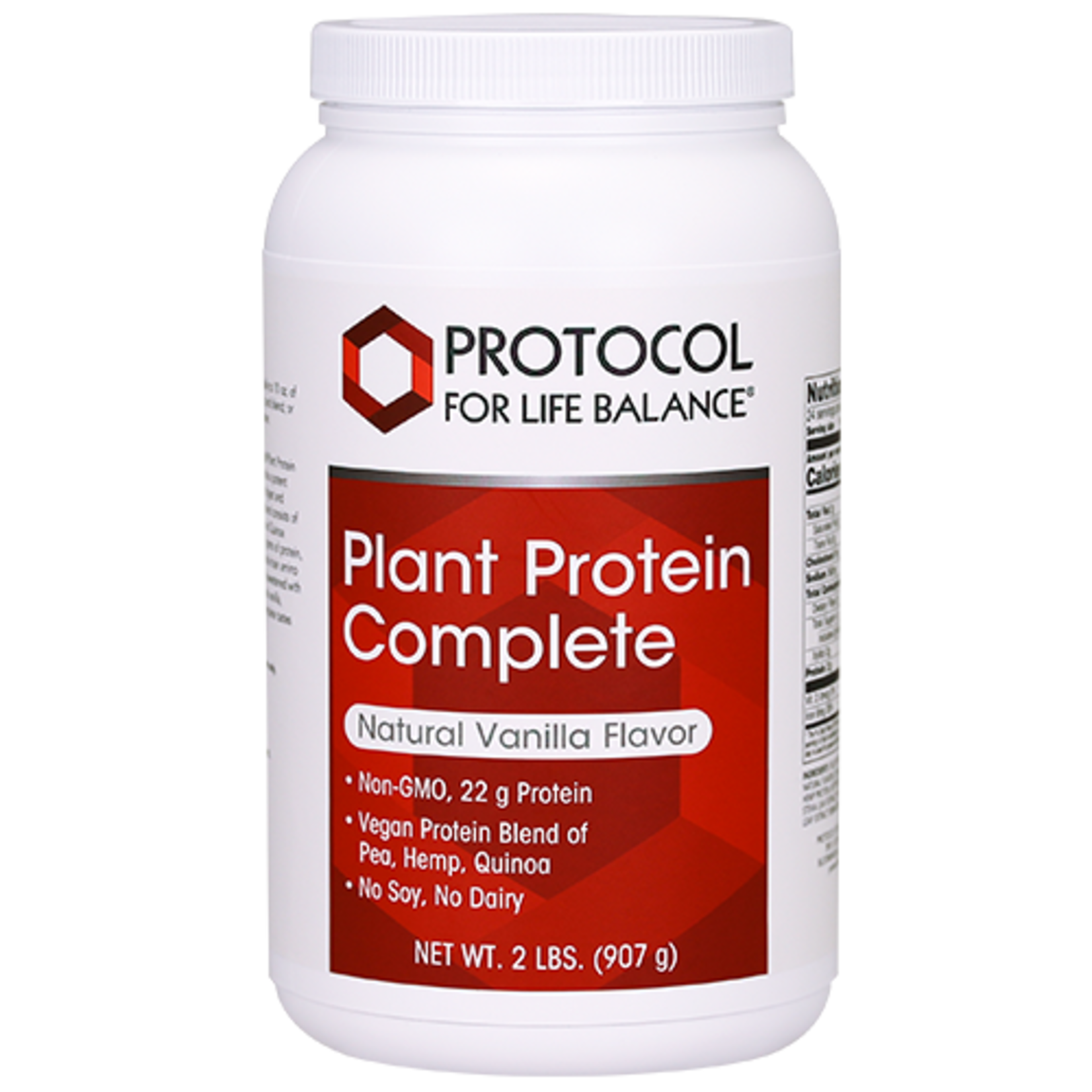 PROTOCOL PROTOCOL PLANT PROTEIN COMPLETE VANILLA  2LBS
