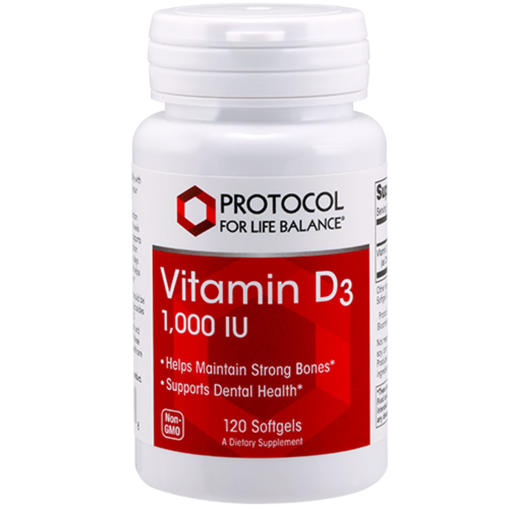 PROTOCOL PROTOCOL VITAMIN D3 1000 IU 120 SOFTGELS