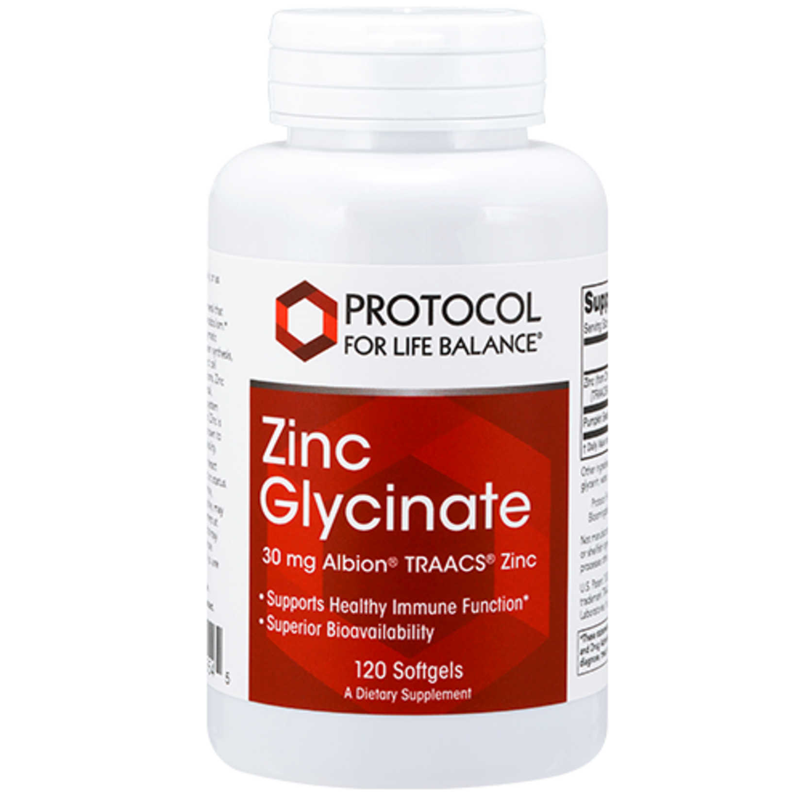 PROTOCOL PROTOCOL ZINC GLYCINATE 120 SOFTGELS