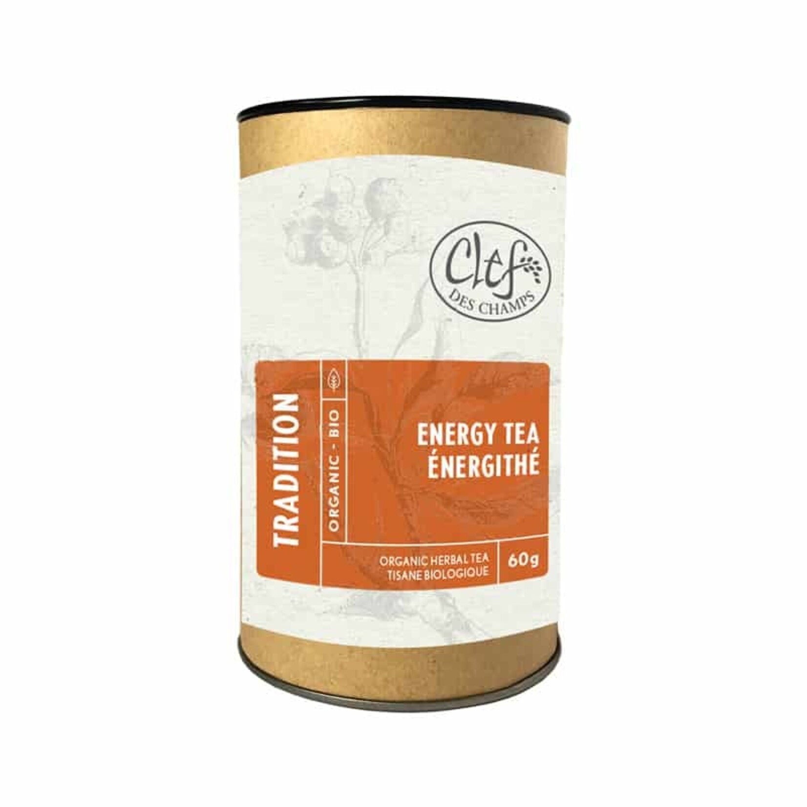 CLEF DES CHAMPS CLEF ENERGY TEA (ORGANIC) 60G