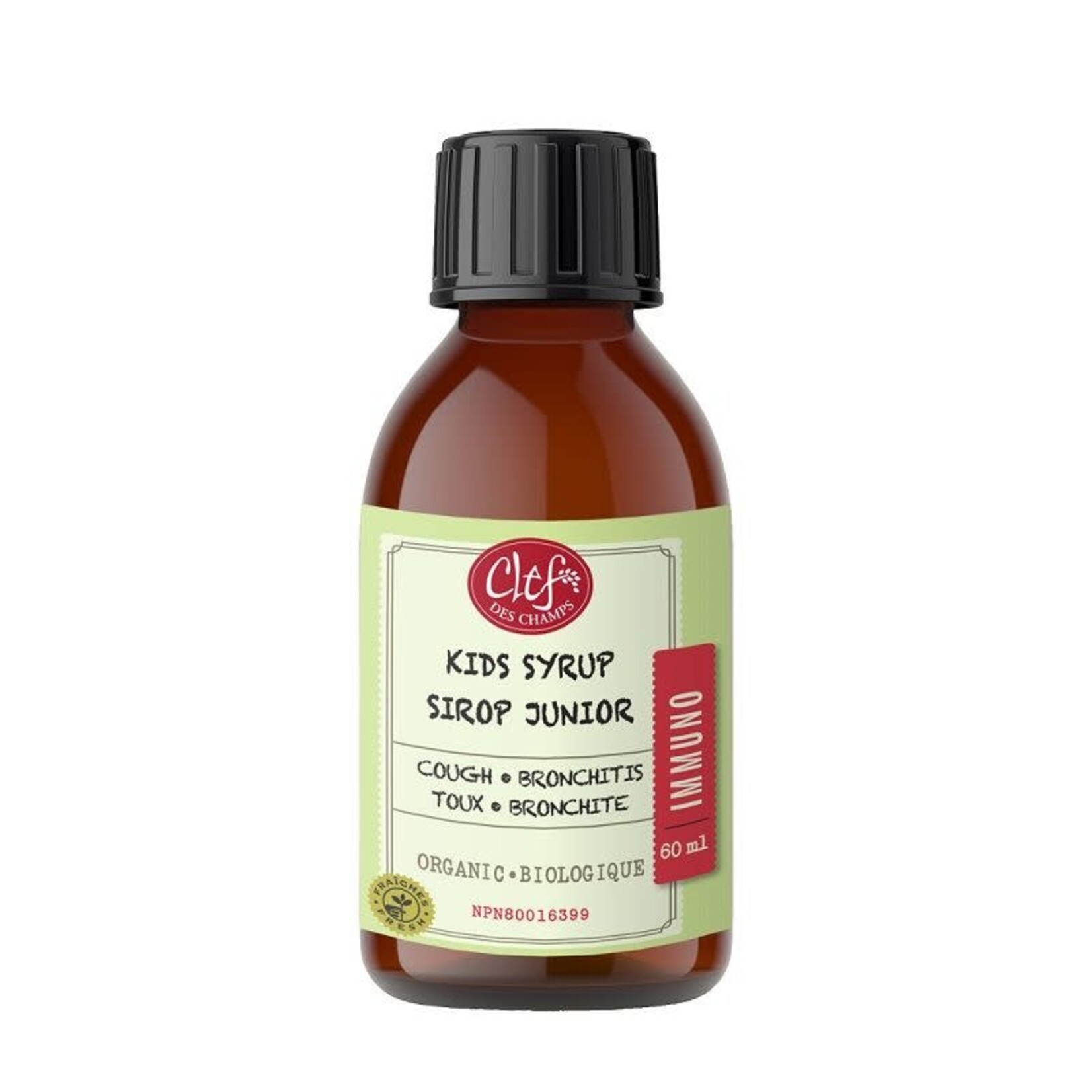 CLEF DES CHAMPS CLEF PLANTAIN KIDS COUGH SYRUP 60ML
