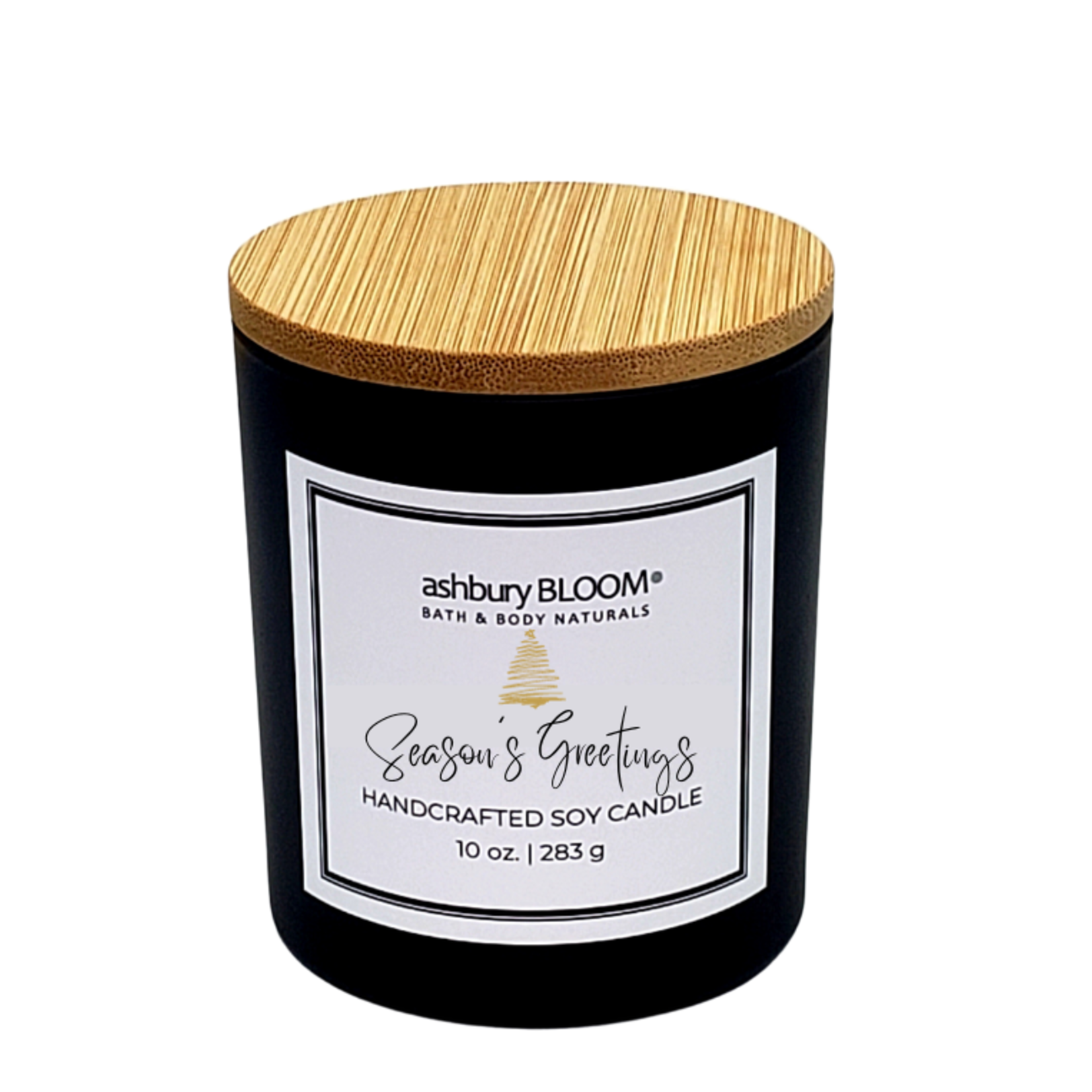 ASHBURY BLOOM ASHBURY BLOOM SOY WAX CANDLES SEASON'S GREETINGS 10oz