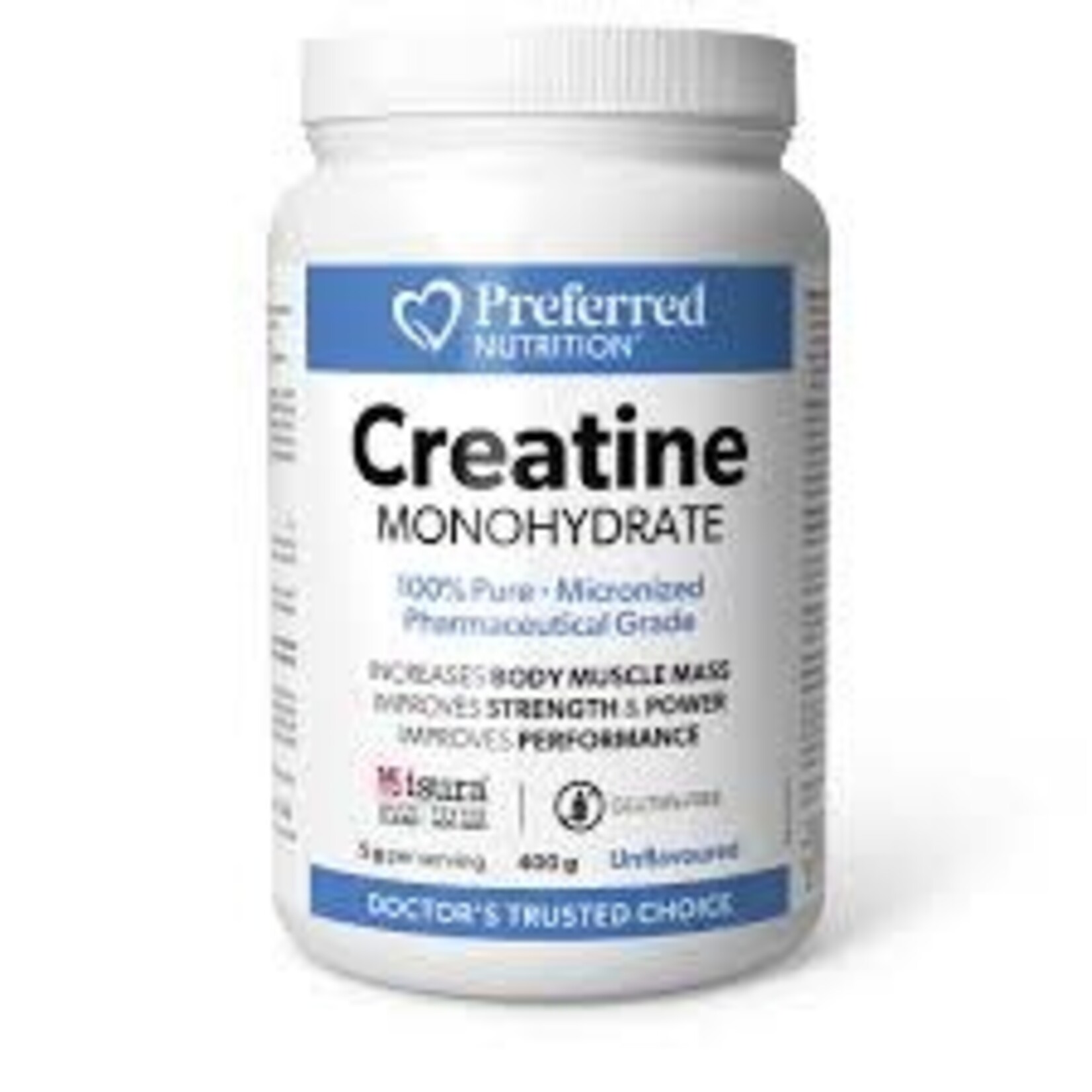 PREFERRED NUTRITION PREFERRED NUTRITION CREATINE - UNFLAVOURED 400G