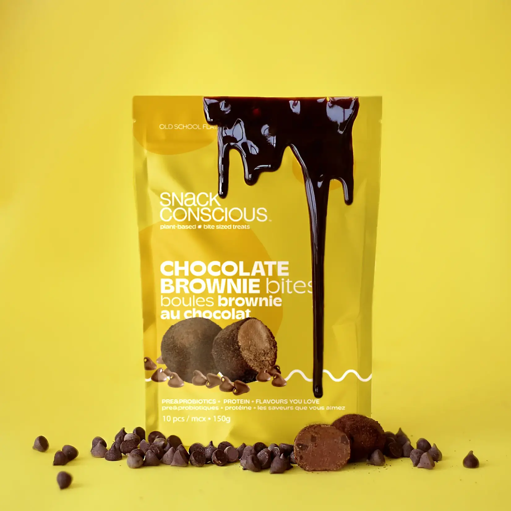 SNACK CONSCIOUS SNACK CONSCIOUS CHOCOLATE BROWNIE BITES 150G