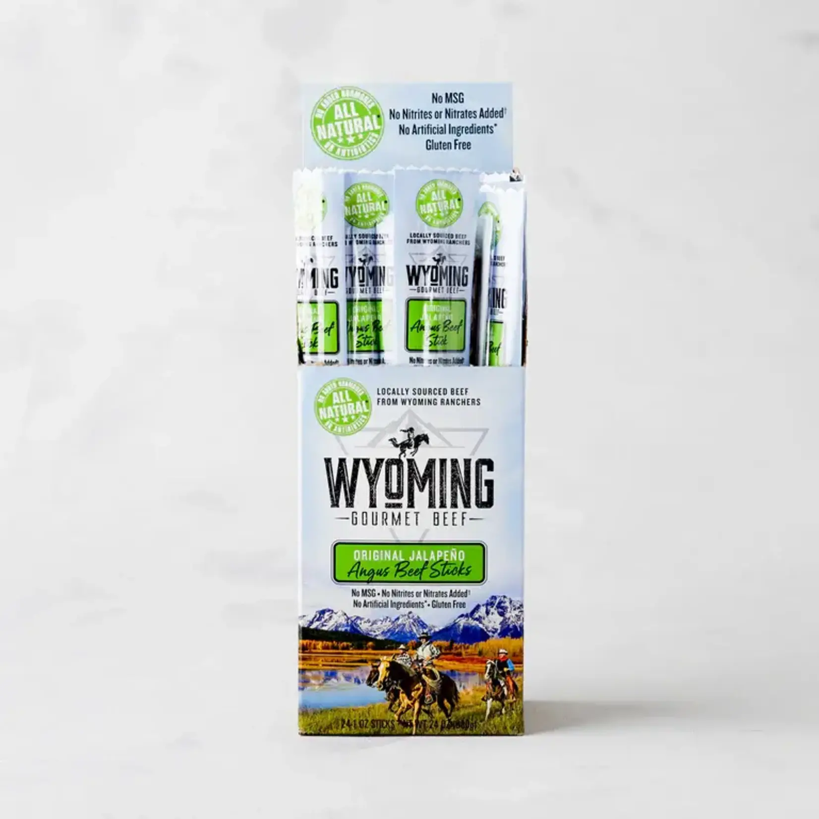 COWBOY PREMIUM WYOMING PREMIUM JALAPENO BEEF STICK 28G