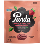 PANDA LICORICE PANDA NATURAL LICORICE STRAWBERRY BAG 170G