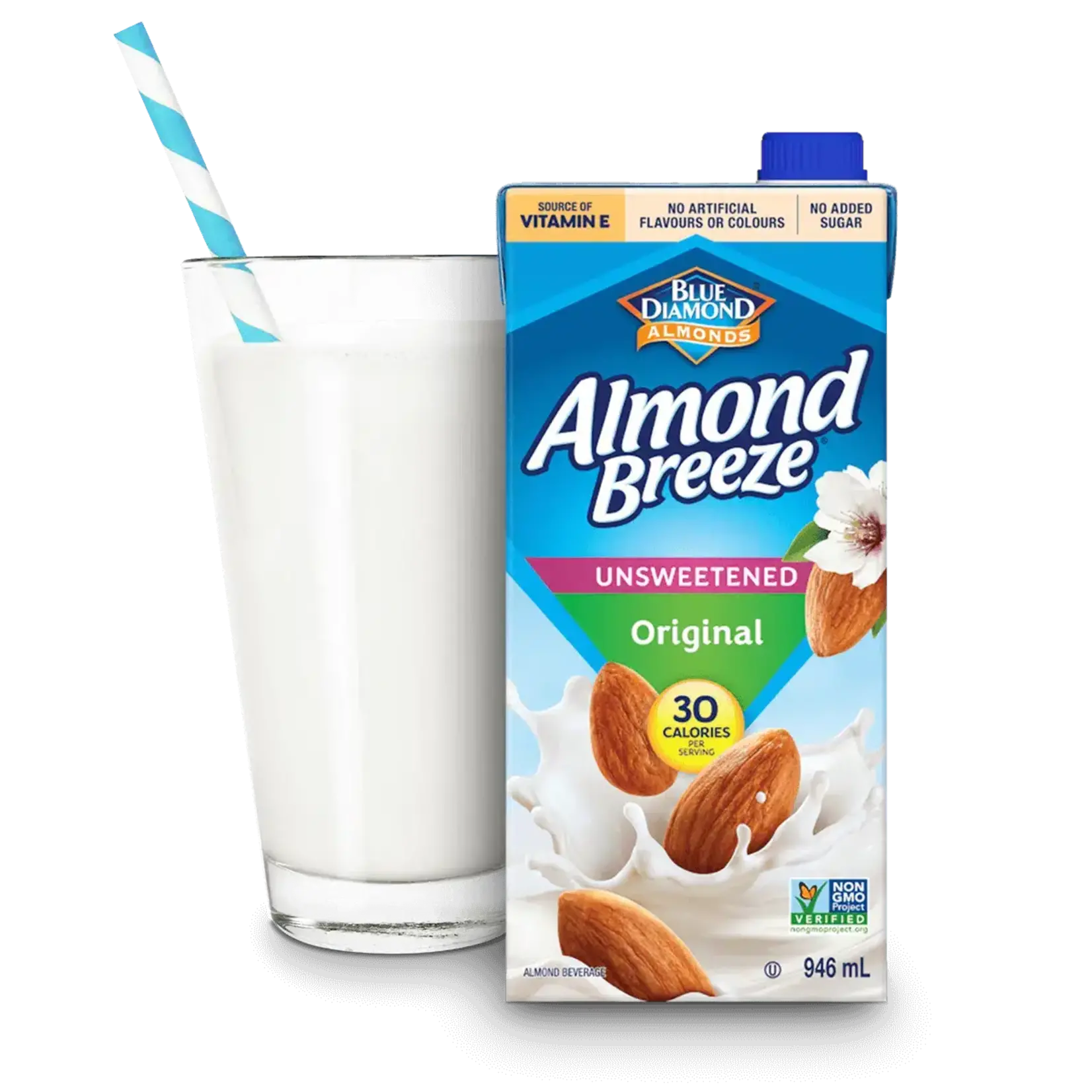 BLUE DIAMOND BLU ALMOND BREEZE ORIGINAL UNSWEETENED 946ML