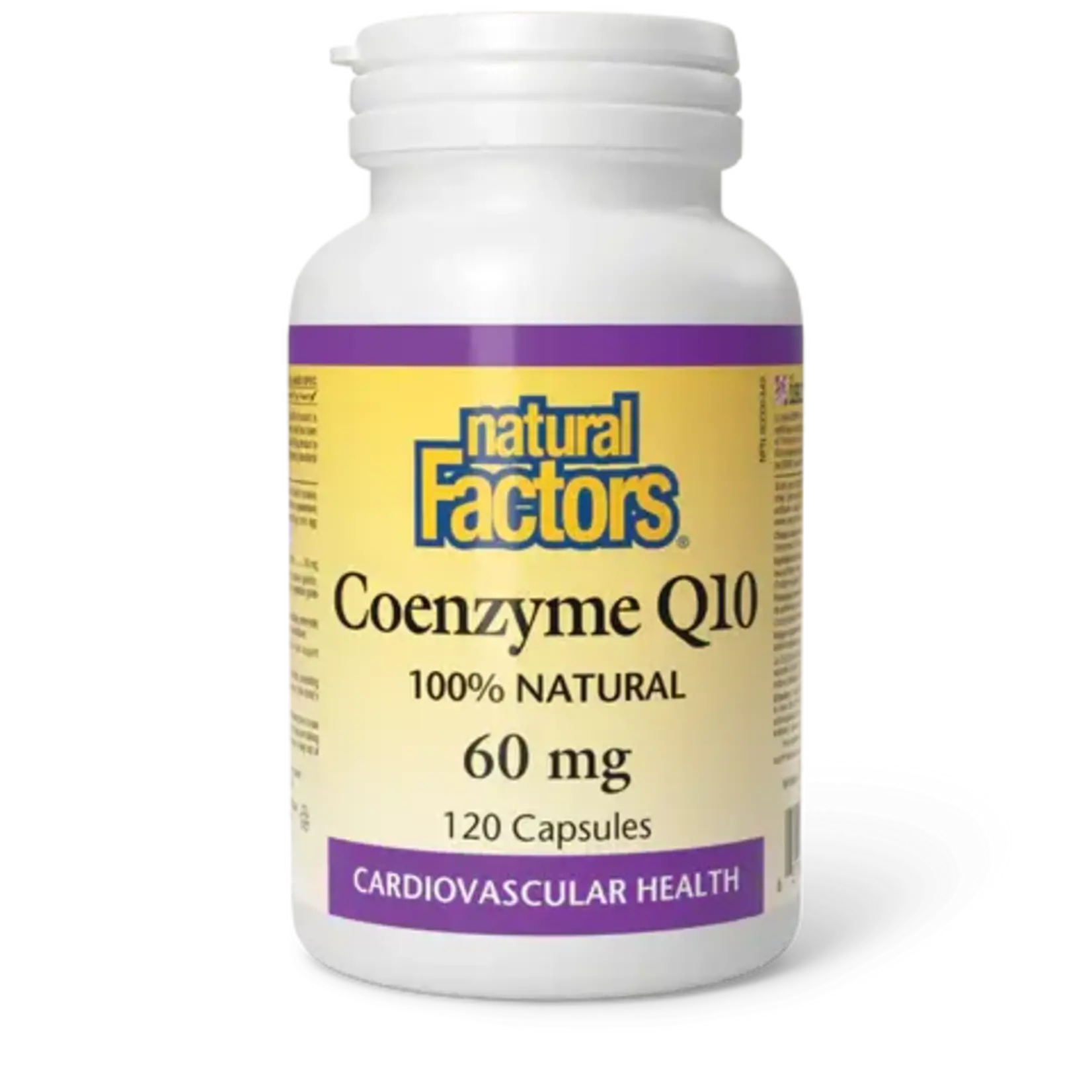 NATURAL FACTORS NATURAL FACTORS COQ10 60MG 120 VEGICAPS