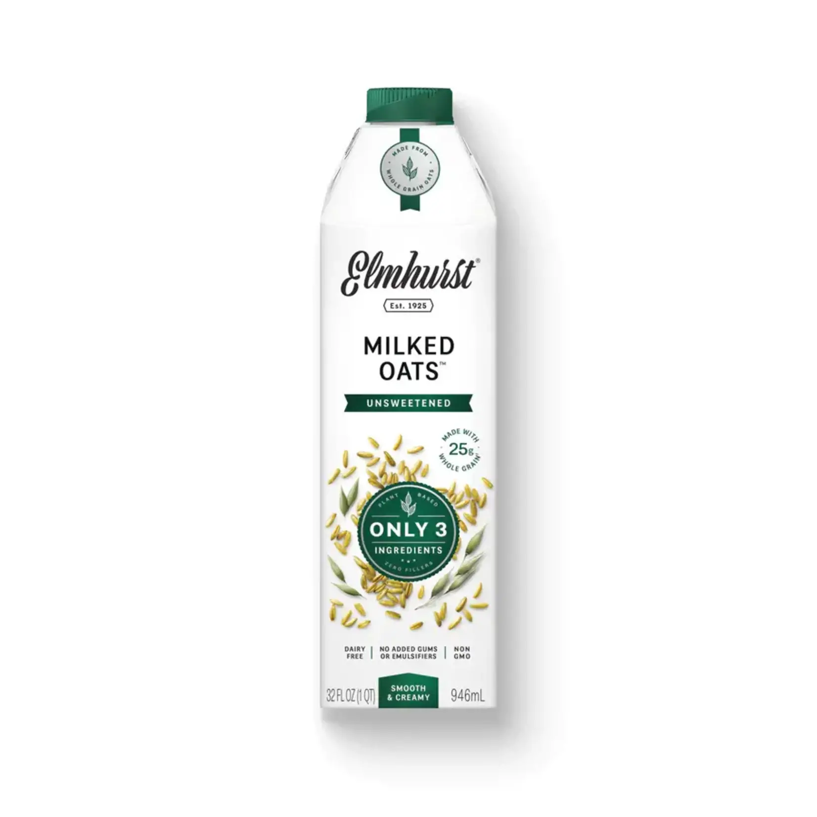 ELMHURST ELMHURST UNSWEETENED OAT MILK 946ML