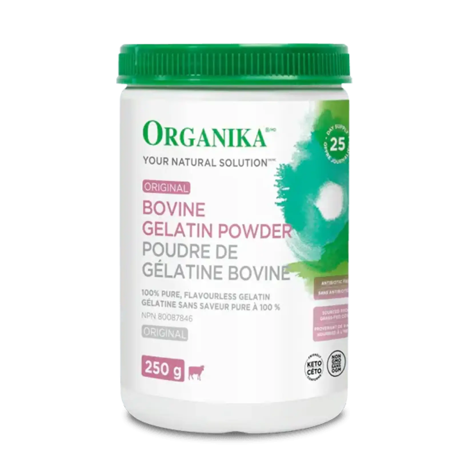 ORGANIKA ORGANIKA BOVINE GELATIN POWDER 250G