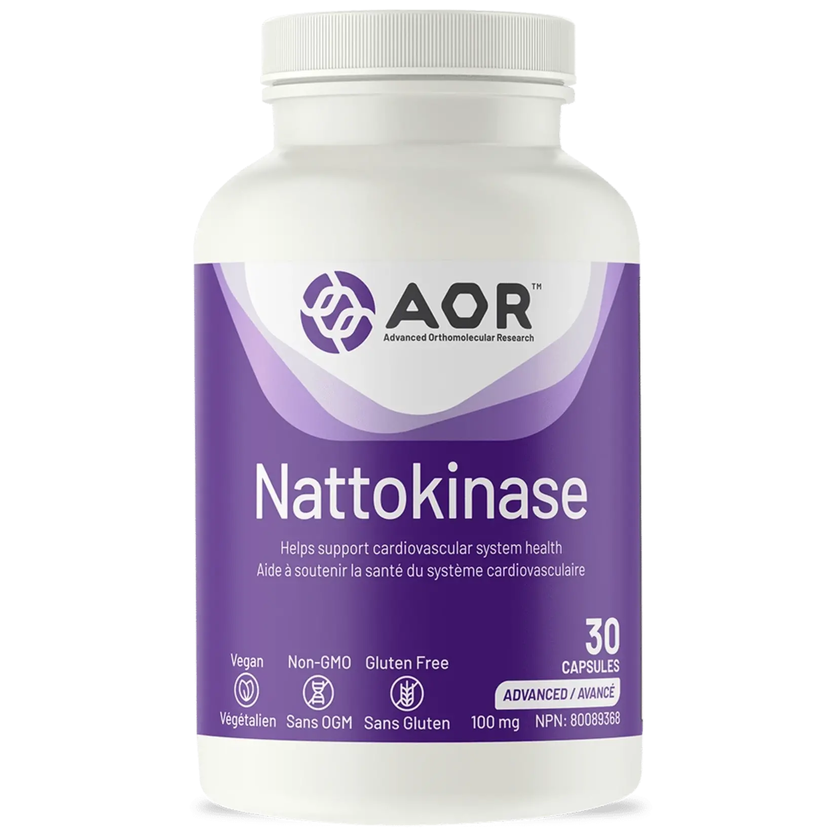 AOR AOR NATTOKINASE 100MG 30 CAPS