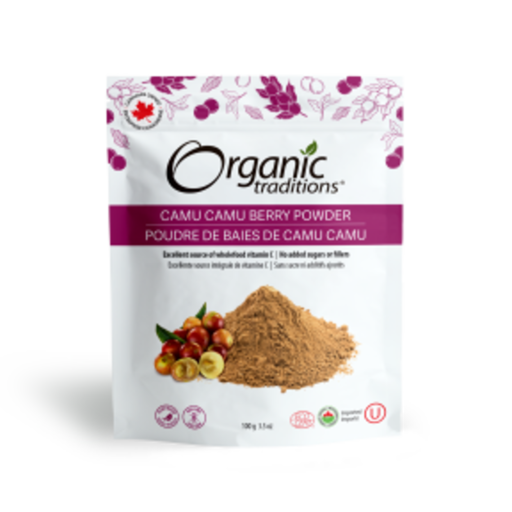 ORGANIC TRADITIONS ORGANIC TRADITIONS CAMU CAMU BERRY POWDER 100G