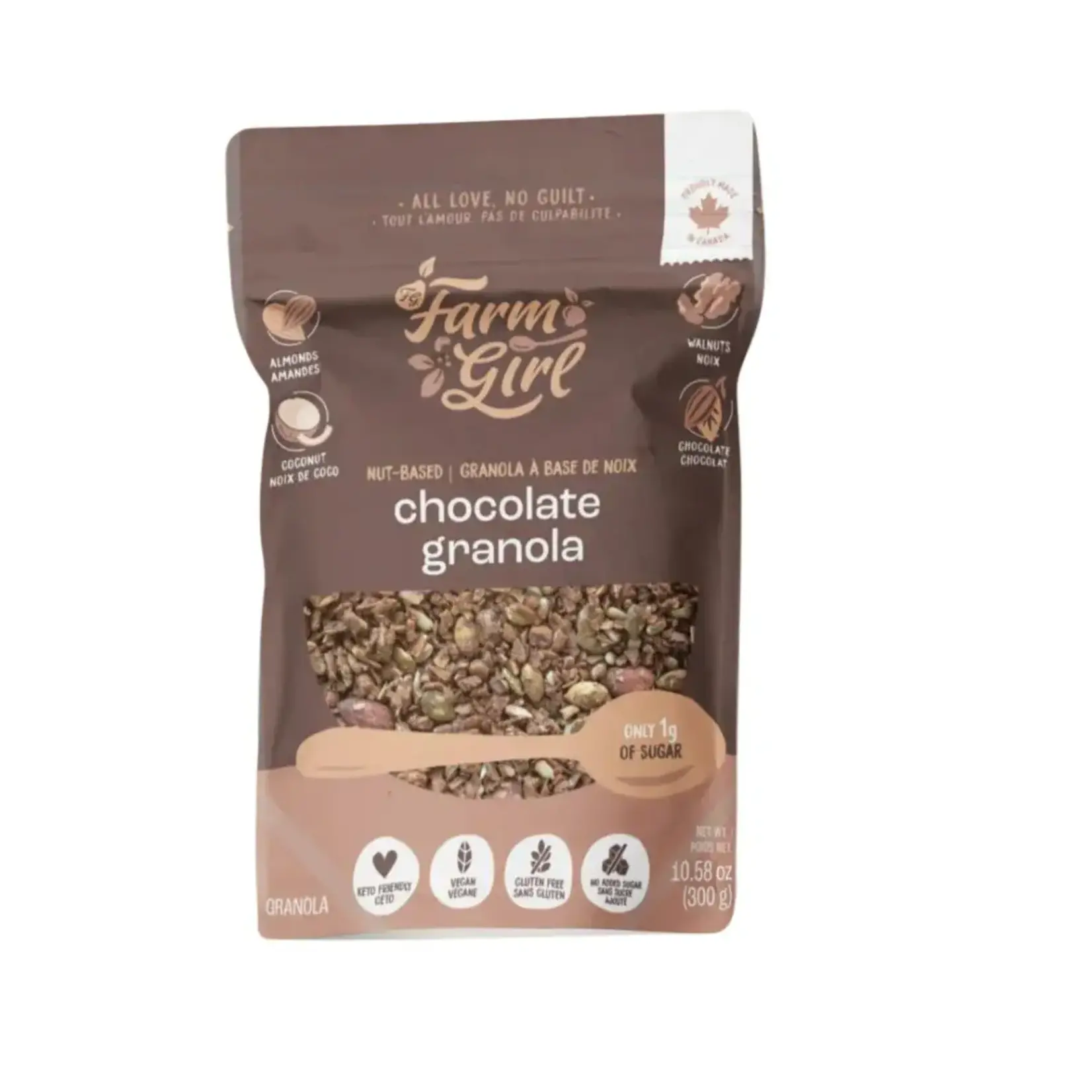 FARM GIRL FARM GIRL KETO CHOCOLATE GRANOLA 300G