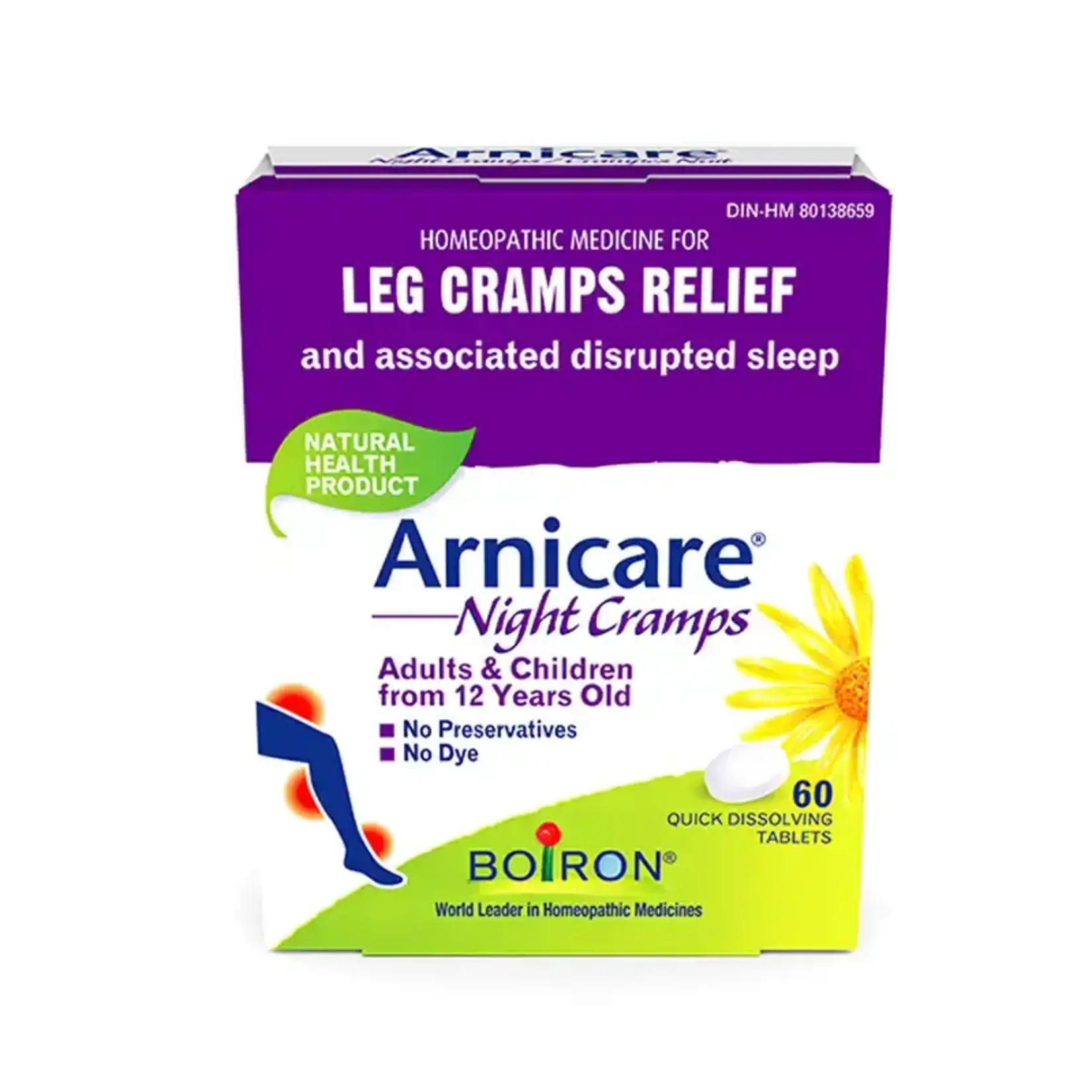 BOIRON BOIRON ARNICAR NIGHT CRAMPS 60 QUICK DISOLVING TABS