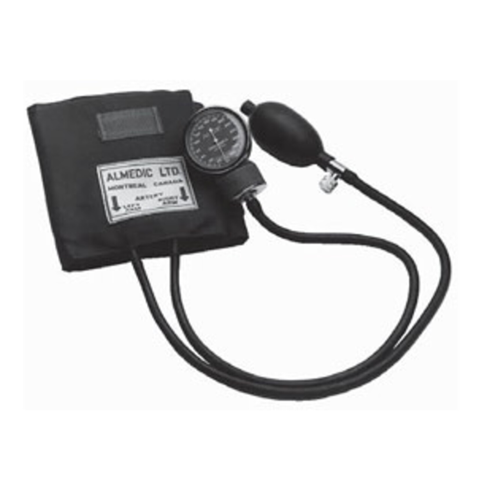 ALMEDIC ALMEDIC ANEROID BLOOD PRESSURE UNIT BLACK NYLON CUFF, CHILD (14-2600)