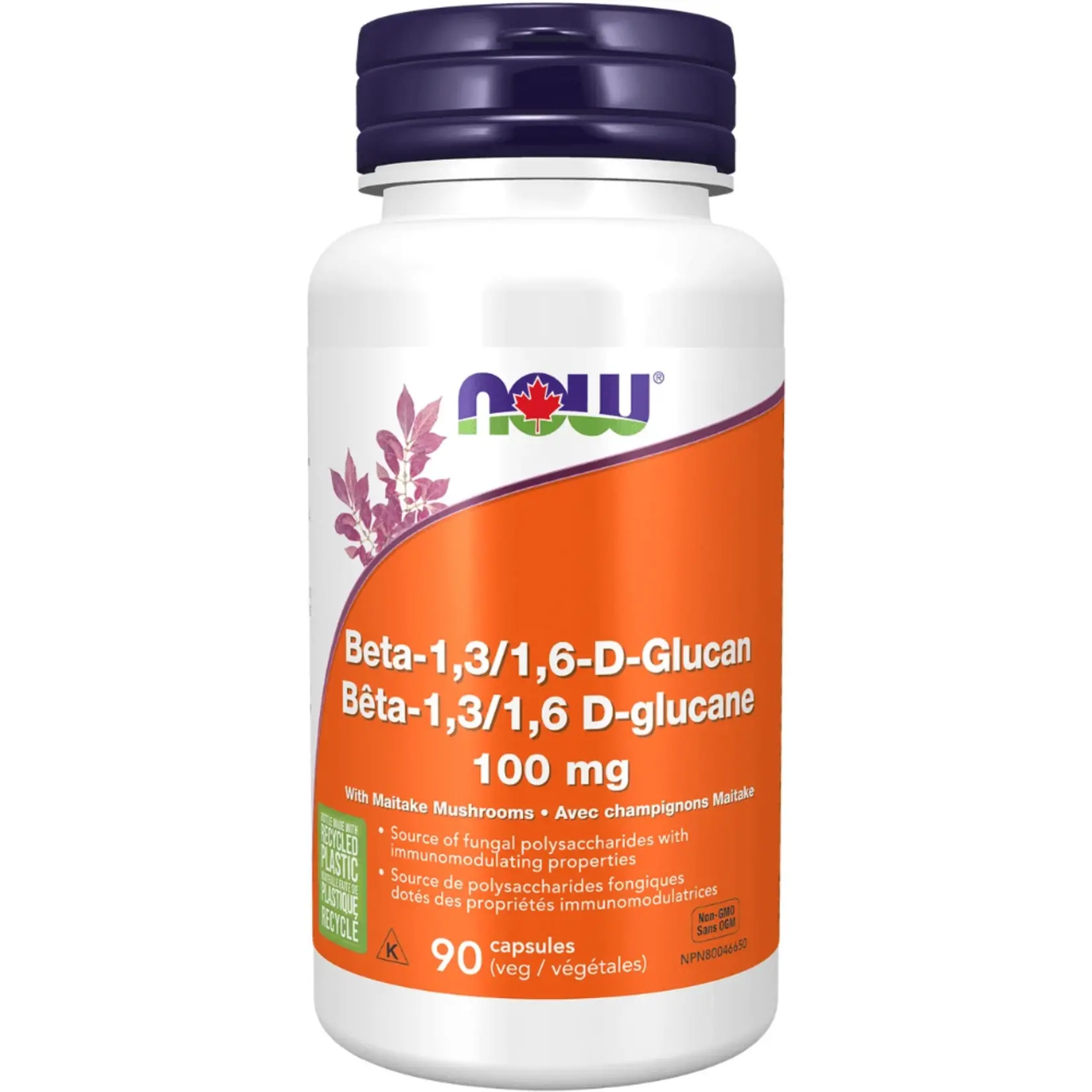 NOW FOODS NOW BETA 1 3/1 6 GLUCAN 100MG 90 VCAPS
