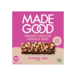 MADE GOOD MADE GOOD ORGANIC DRIZZLED GRANOLA BAR -BIRTHDAY CAKE  (5 BARS/24G)