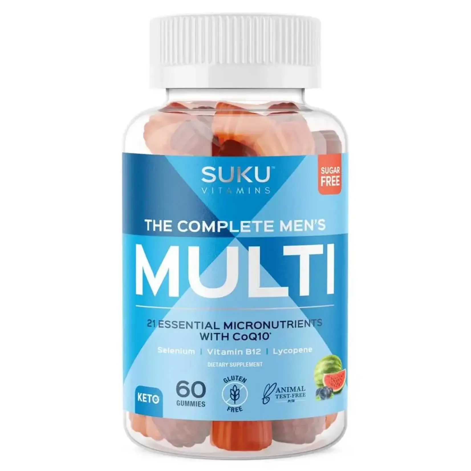 SUKU SUKU COMPLETE MEN'S MULTI 60 GUMMIES