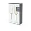 Viski Crystal Champagne Flutes (set of 2)