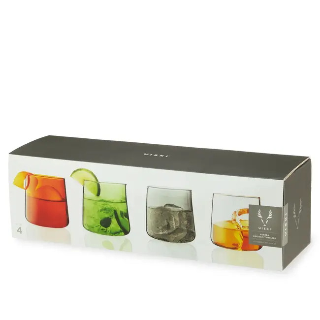 Viski Aurora Cocktail Tumblers (Set of 4)