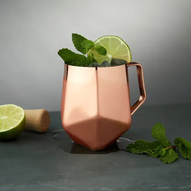 Viski Faceted Moscow Mule