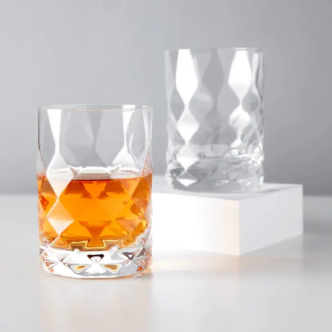 Viski Gem Crystal Tumbler (set of 2)