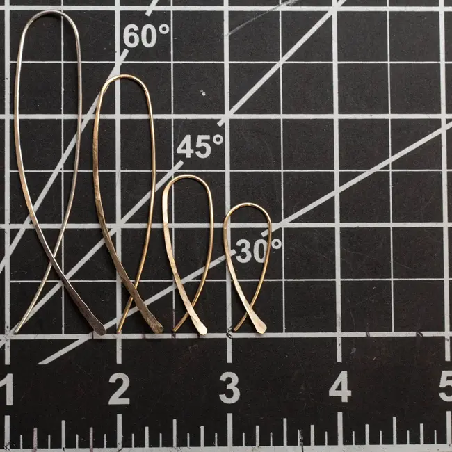 Tumbleweed Long Twist Earring