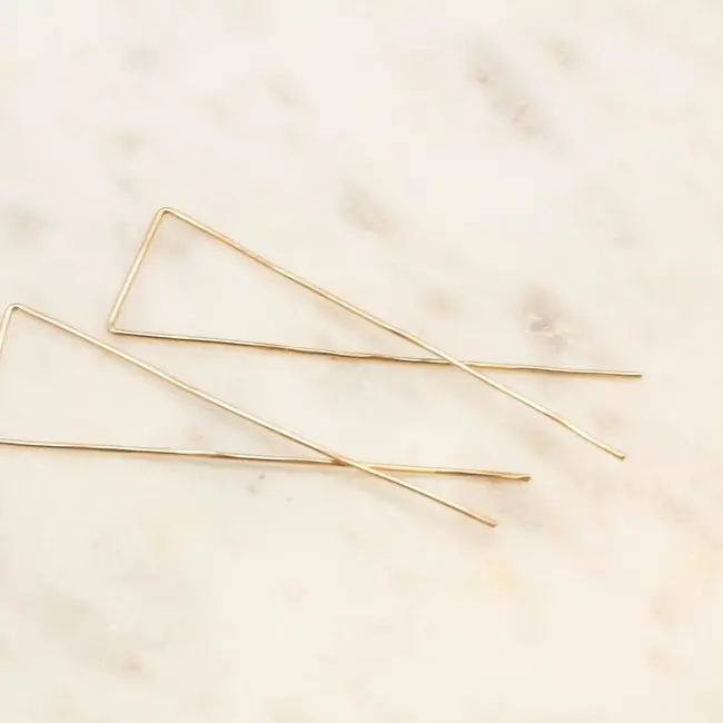 Tumbleweed X Hoop Earrings