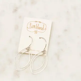 Tumbleweed Double Leaf Earrings