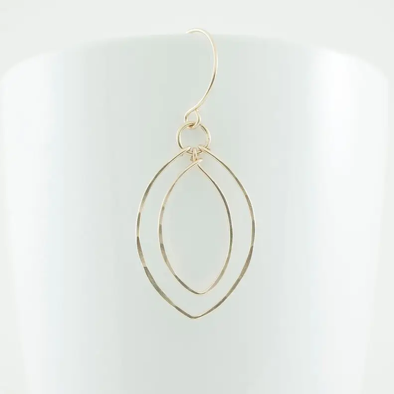 Double Leaf Earrings Tumbleweed Shop and Studio