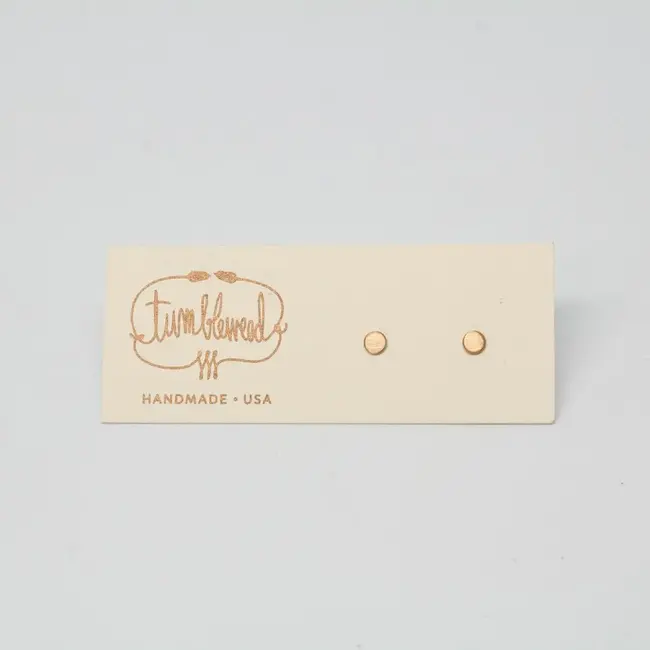 Tumbleweed Circle Studs
