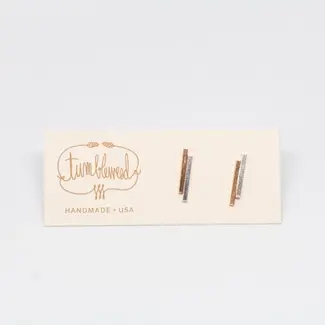 Tumbleweed Double Square Wire Studs