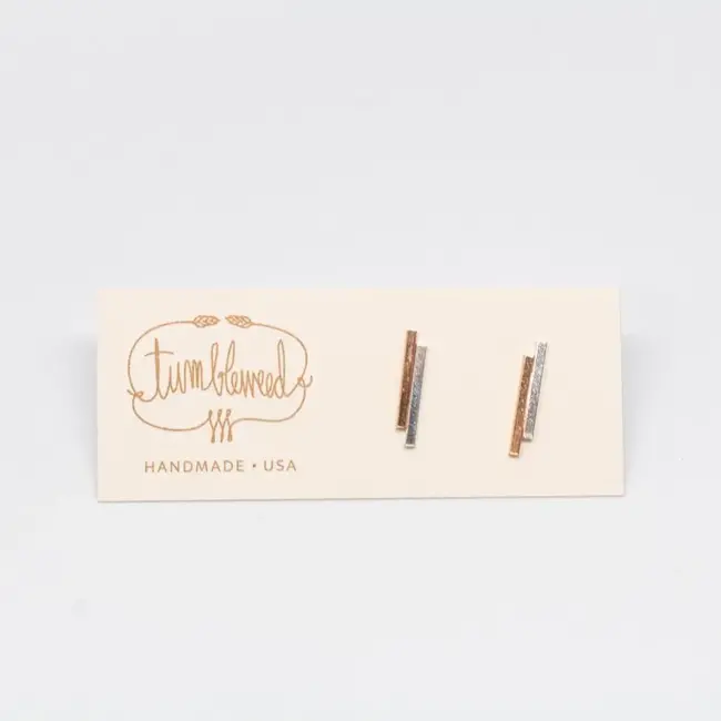 Tumbleweed Double Square Wire Studs