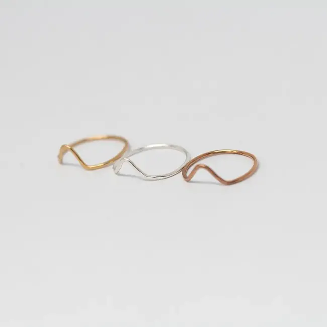 Tumbleweed Chevron Ring