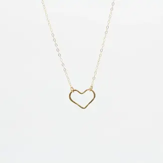 Tumbleweed Open Heart Necklace