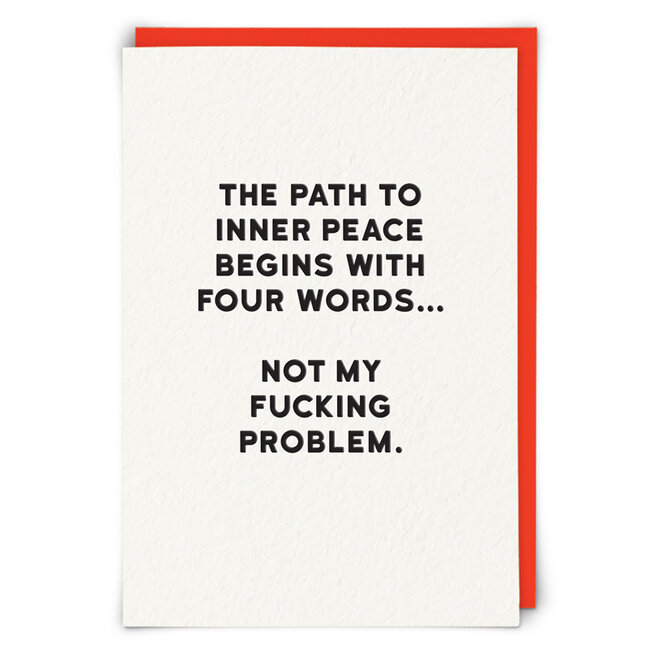 Redback Cards Inner Peace